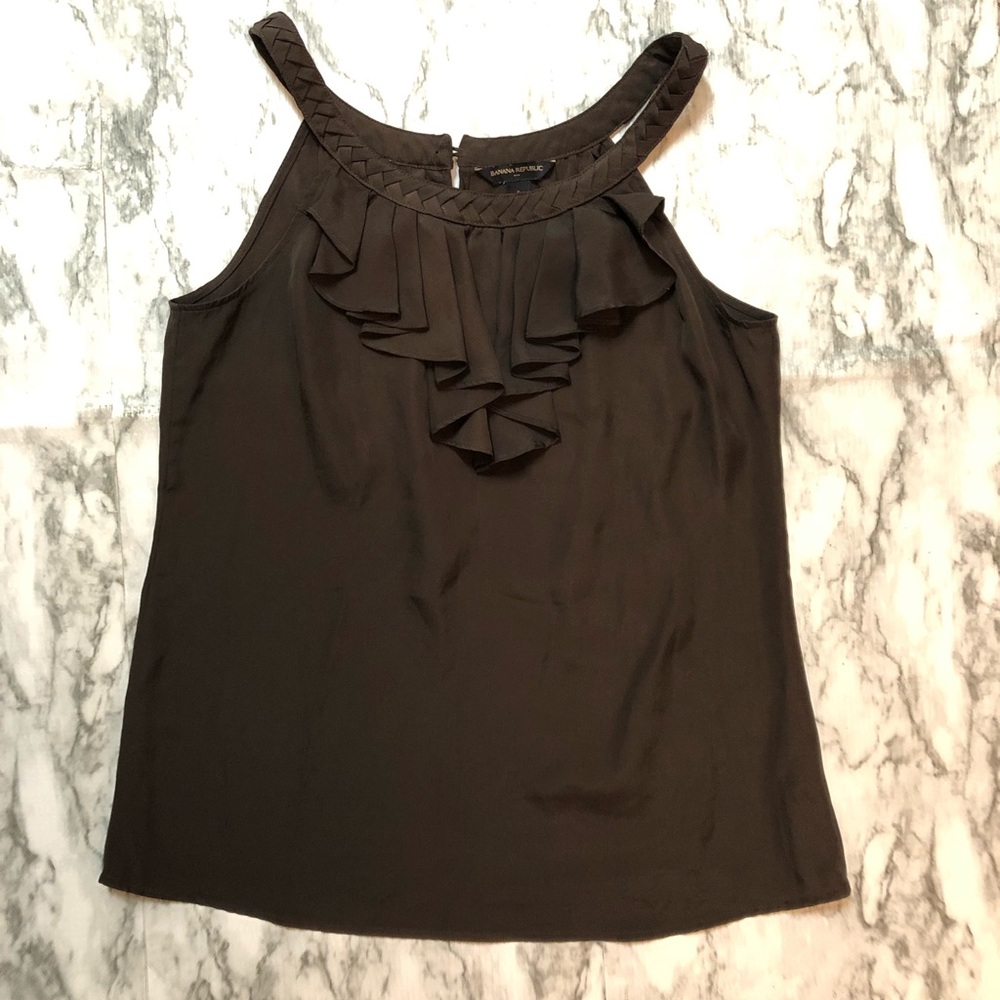 Banana Republic Cute Chocolate Blouse
